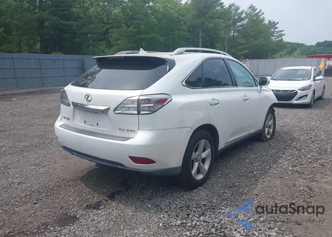 2010 Lexus Rx 350 z USA, uszkodzony, nr VIN 2T2BK1BA9AC034326